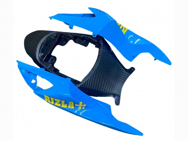 2011-2024 Suzuki GSXR 600 / GSXR 750 Motorcycle Fairings - Blue Gold Red Black Rizla UK