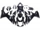2011-2024 Suzuki GSXR 600 / GSXR 750 Motorcycle Fairings - Glossy Black Matte Black White Decal UK