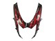 2011-2024 Suzuki GSXR 600 / GSXR 750 Motorcycle Fairings - Glossy Black Red Flame UK