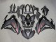 2015-2018 Yamaha YZF R3/R25 Motorcycle Fairings - Glossy Black Matte Black Red UK