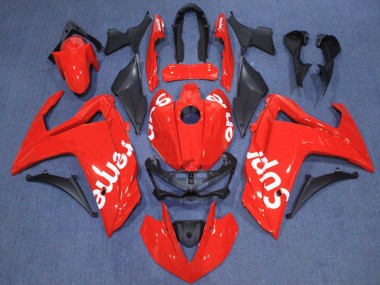 Best 2015-2018 Yamaha YZF R3/R25 Motorcycle Fairings - Red White Supreme UK