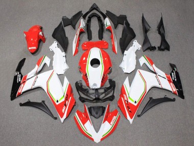 Best 2015-2018 Yamaha YZF R3/R25 Motorcycle Fairings - White Red Green Black Motul UK