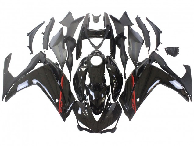 2015-2018 Yamaha YZF R3/R25 Motorcycle Fairings - Glossy Black Red White UK