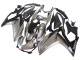 2015-2018 Yamaha YZF R3/R25 Motorcycle Fairings - Silver Black UK