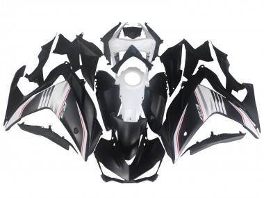 Best 2015-2018 Yamaha YZF R3/R25 Motorcycle Fairing - White Red Matte Black UK