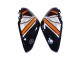 2015-2018 Yamaha YZF R3/R25 Motorcycle Fairings - Blue Orange Silver Yamalube UK