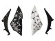 2015-2018 Yamaha YZF R3/R25 Motorcycle Fairings - White Green Glossy Black UK