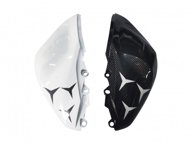 2015-2018 Yamaha YZF R3/R25 Motorcycle Fairings - White Green Glossy Black UK