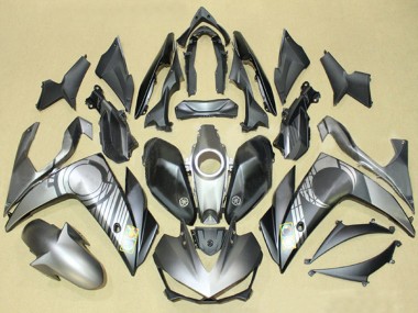Best 2015-2018 Yamaha YZF R3/R25 Motorcycle Fairings - Grey Black UK