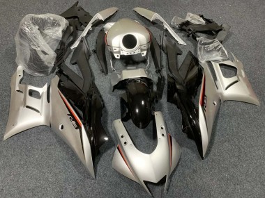 Best 2015-2018 Yamaha YZF R3/R25 Motorcycle Fairings - Silver Red Black UK