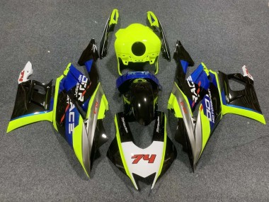 Best 2015-2018 Yamaha YZF R3/R25 Motorcycle Fairings - Yellow White Silver Blue Glossy Black UK