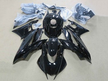 Best 2019-2021 Yamaha YZF R3/R25 Motorcycle Fairing - Glossy Black UK