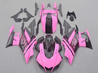 Best 2019-2021 Yamaha YZF R3/R25 Motorcycle Fairing - Pink Black Monster UK