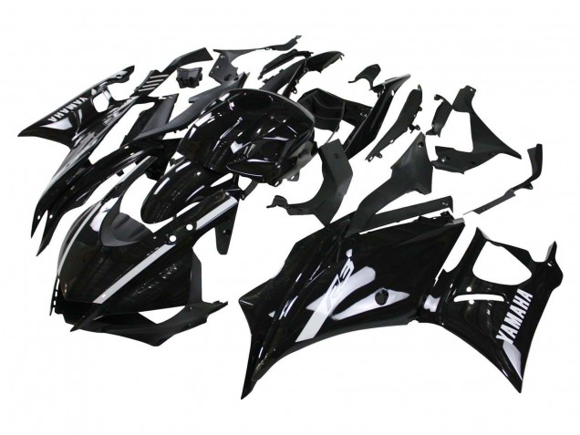 2019-2021 Yamaha YZF R3/R25 Motorcycle Fairings - Glossy Black White UK