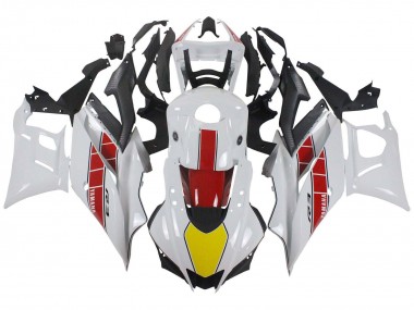 Best 2019-2021 Yamaha YZF R3/R25 Motorcycle Fairings - White Red Yellow Black UK