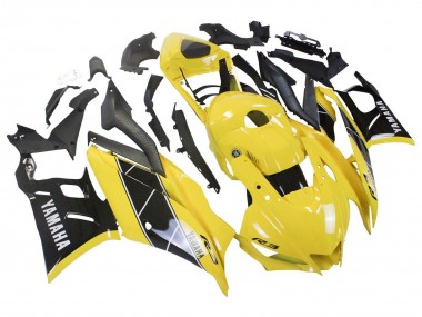 Best 2019-2021 Yamaha YZF R3/R25 Motorcycle Fairings - Yellow Black UK