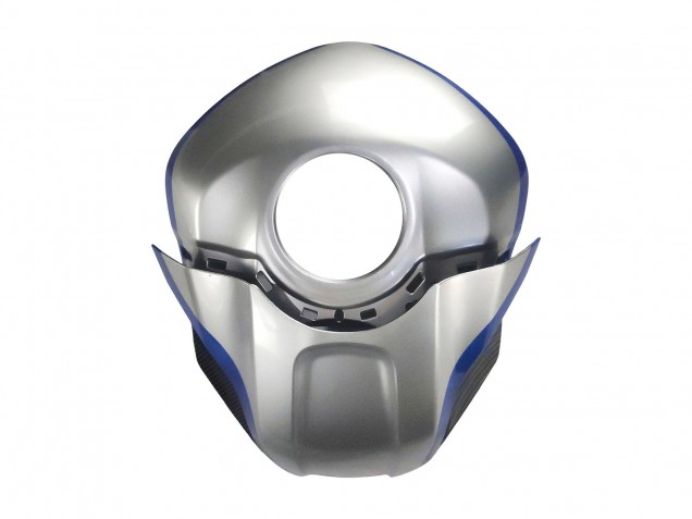 2022-2024 Yamaha YZF R3/R25 Motorcycle Fairings - Black Carbon Fiber Style Silver Blue UK