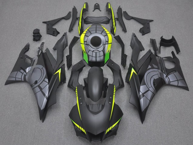 2022-2024 Yamaha YZF R3/R25 Motorcycle Fairings - Matte Black Grey Yellow Green UK