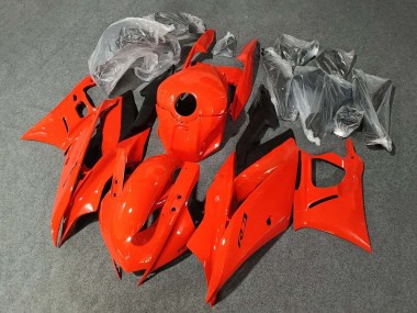 Best 2022-2024 Yamaha YZF R3/R25 Motorcycle Fairings - Red UK