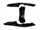 2022-2024 Yamaha YZF R3/R25 Motorcycle Fairings - Glossy Black UK