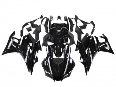 Best 2022-2024 Yamaha YZF R3/R25 Motorcycle Fairings - Glossy Black UK