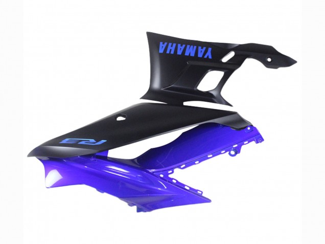 2022-2024 Yamaha YZF R3/R25 Motorcycle Fairing - Blue Matte Black UK