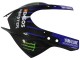 2022-2024 Yamaha YZF R3/R25 Motorcycle Fairings - Blue Green Black Monster Yamalube ENEOS UK