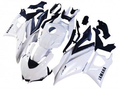 Best 2022-2024 Yamaha YZF R3/R25 Motorcycle Fairings - White UK