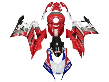 Best 2022-2024 Yamaha YZF R3/R25 Motorcycle Fairings - White Red Blue Black Motul Flex Box Givi Unubat UK