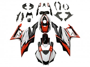 Best 2022-2024 Yamaha YZF R3/R25 Motorcycle Fairing Kits - White Red Black UK