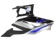 2022-2024 Yamaha YZF R3/R25 Motorcycle Fairings - Silver Blue Glossy Black UK