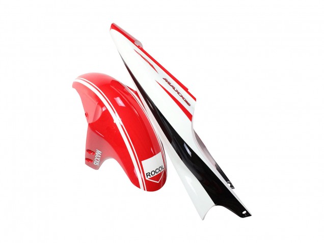 1998-1999 Yamaha YZF 1000 R1 Motorcycle Fairings - Red White Black Yellow Monster Milwaukee MAXXIS 11 UK