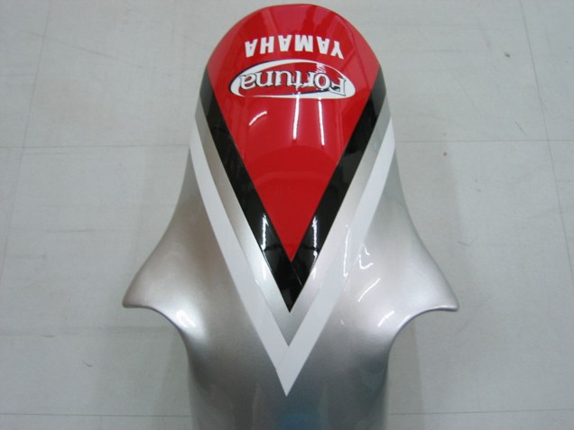 2000-2001 Yamaha YZF 1000 R1 Motorcycle Fairings - Silver Red Fortuna Motul UK