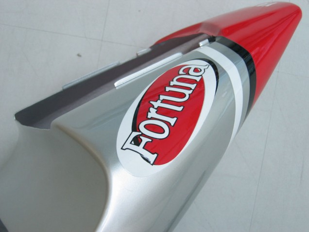 2000-2001 Yamaha YZF 1000 R1 Motorcycle Fairings - Silver Red Fortuna Motul UK