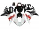 2002-2003 Yamaha YZF 1000 R1 Motorcycle Fairings - White Red Black Castrol UK