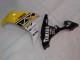 2004-2006 Yamaha YZF 1000 R1 Motorcycle Fairings - Yellow White Glossy Black UK