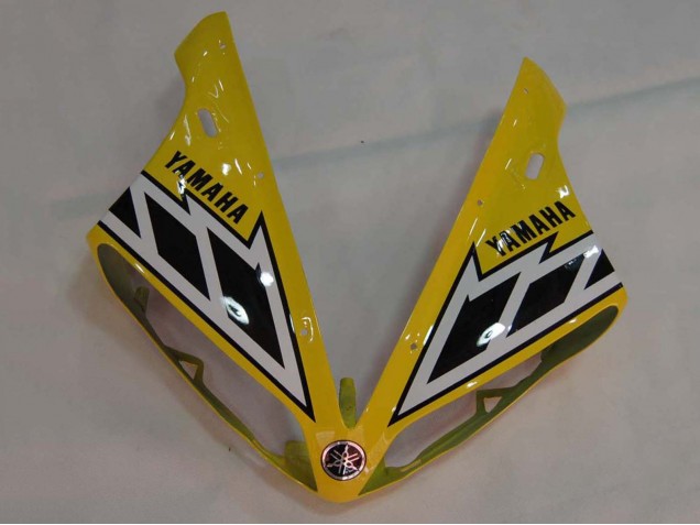 2004-2006 Yamaha YZF 1000 R1 Motorcycle Fairings - Yellow White Glossy Black UK