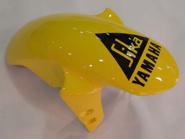 2004-2006 Yamaha YZF 1000 R1 Motorcycle Fairings - Yellow White Glossy Black UK