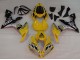 2004-2006 Yamaha YZF 1000 R1 Motorcycle Fairings - Yellow White Glossy Black UK