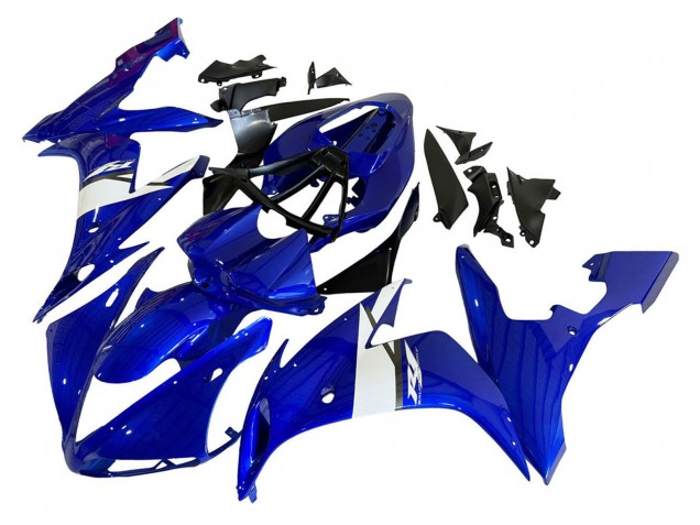 2004-2006 Yamaha YZF 1000 R1 Motorcycle Fairings - Blue White UK