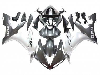 Best 2004-2006 Yamaha YZF 1000 R1 Motorcycle Fairings - Silver Grey UK