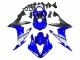 2004-2006 Yamaha YZF 1000 R1 Motorcycle Fairings - Blue White Matte Black UK