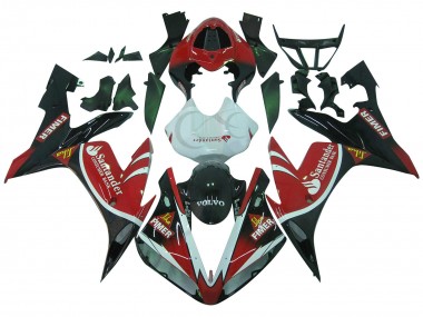 Best 2004-2006 Yamaha YZF 1000 R1 Motorcycle Fairings - Red White Black Green Volvo Jika Fimer Santander UK