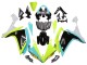 2007-2008 Yamaha YZF 1000 R1 Motorcycle Fairings - Light Blue Lime Green Black UK