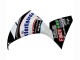 2009-2011 Yamaha YZF 1000 R1 Motorcycle Fairings - Glossy Black White Red Volvo Fimer Yamalube 87 UK