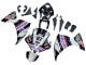 2012-2014 Yamaha YZF 1000 R1 Motorcycle Fairings - Glossy Black White Red Fimer Yamalube Sterilgarda 87 UK