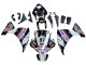 2012-2014 Yamaha YZF 1000 R1 Motorcycle Fairings - Glossy Black White Red Fimer Yamalube Sterilgarda 87 UK