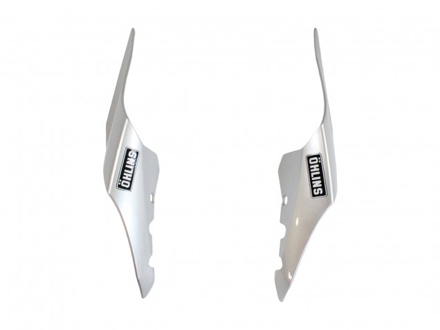 2015-2019 Yamaha YZF 1000 R1 Motorcycle Fairings - Silver Blue Glossy Black UK