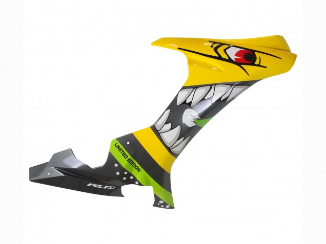 2015-2019 Yamaha YZF 1000 R1 Motorcycle Fairings - Yellow Green Shark UK