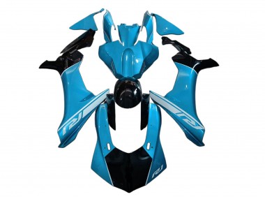 Best 2020-2025 Yamaha YZF 1000 R1 Motorcycle Fairing - Blue Glossy Black UK